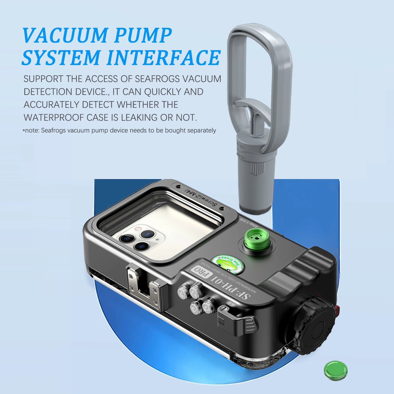 Universal Waterproof Phone Case - 40M Professional Diving Housing Tidesmit