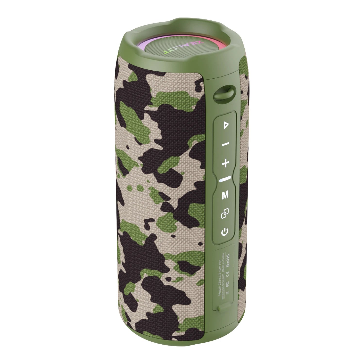Zealot S49 pro Wireless Speaker,Outdoor Portable Subwoofer Speaker Waterproof IPX 6,, Dual Pairing,3000mAh.