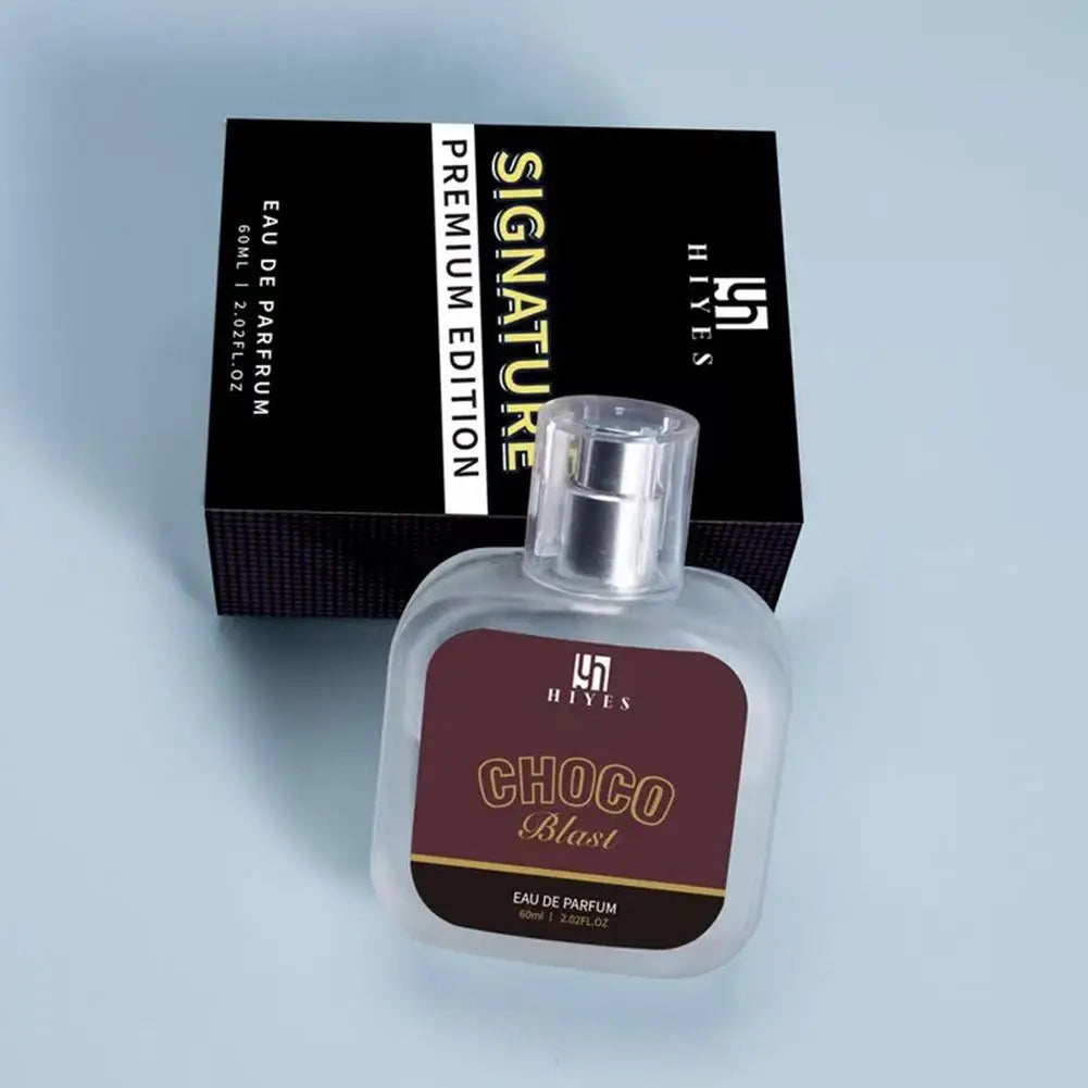 Tidesmit 60ml chocolate eau de toilette, long-lasting light fresh natural unisex fragrance for dating gifts