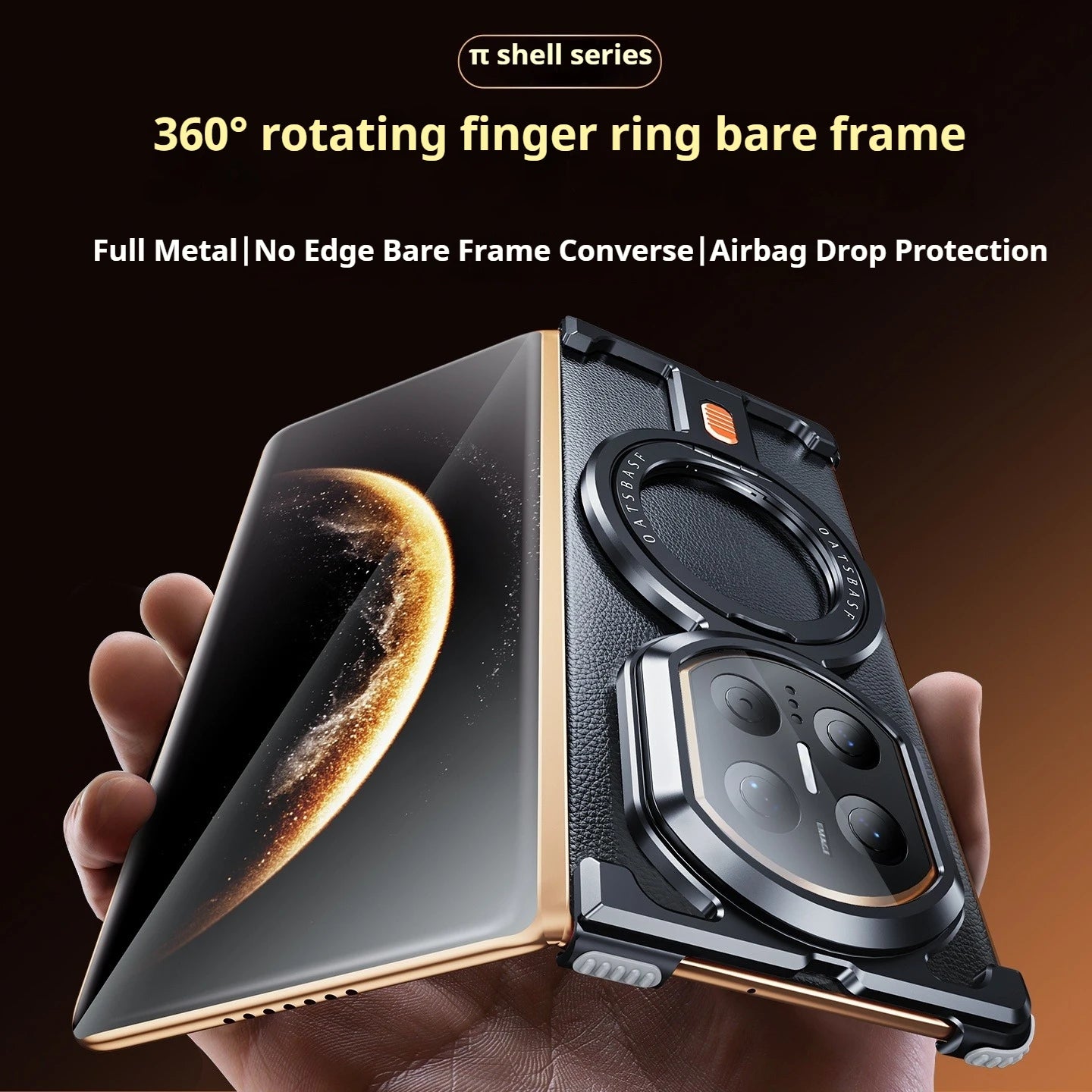 Huawei Mate X7 Case with Magnetic Kickstand - Military-Grade Protection Tidesmit