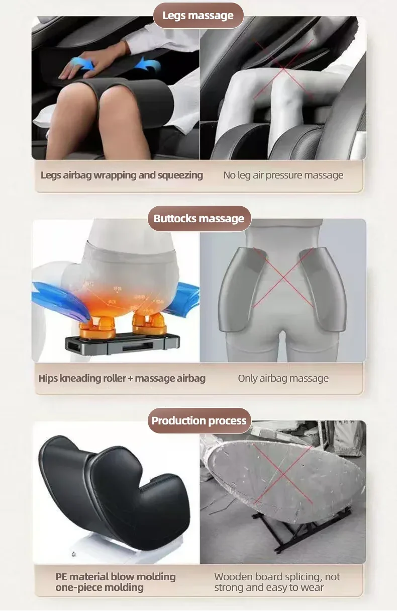 Tidesmit Zero Gravity Massage Chair with Heat Therapy - Full Body Relief Massage Chairs Tidesmit