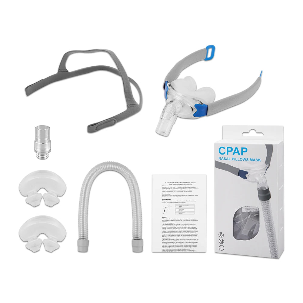 AirFit P10 Sleeping Auxiliary Domestic Nasal Pillow with Headgear Sleeping Auxiliary Accessories Including Headgear Frame Tube
