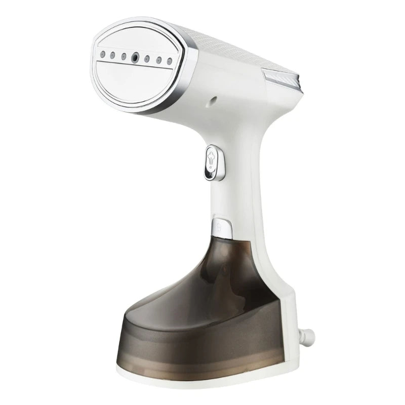 Tidesmit portable handheld garment iron featuring ergonomic ABS texture for efficient travel clothes steaming view 3