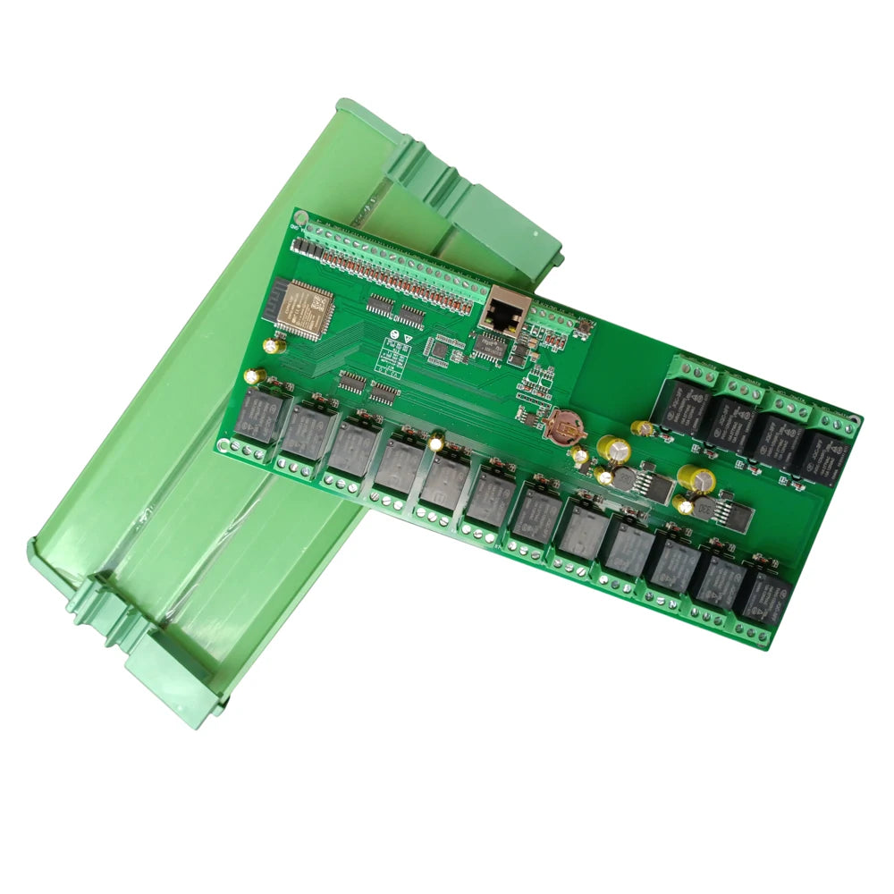 Ethernet Relay Board 32 Channel WiFi MQTT for Home Assistant Automation Tidesmit