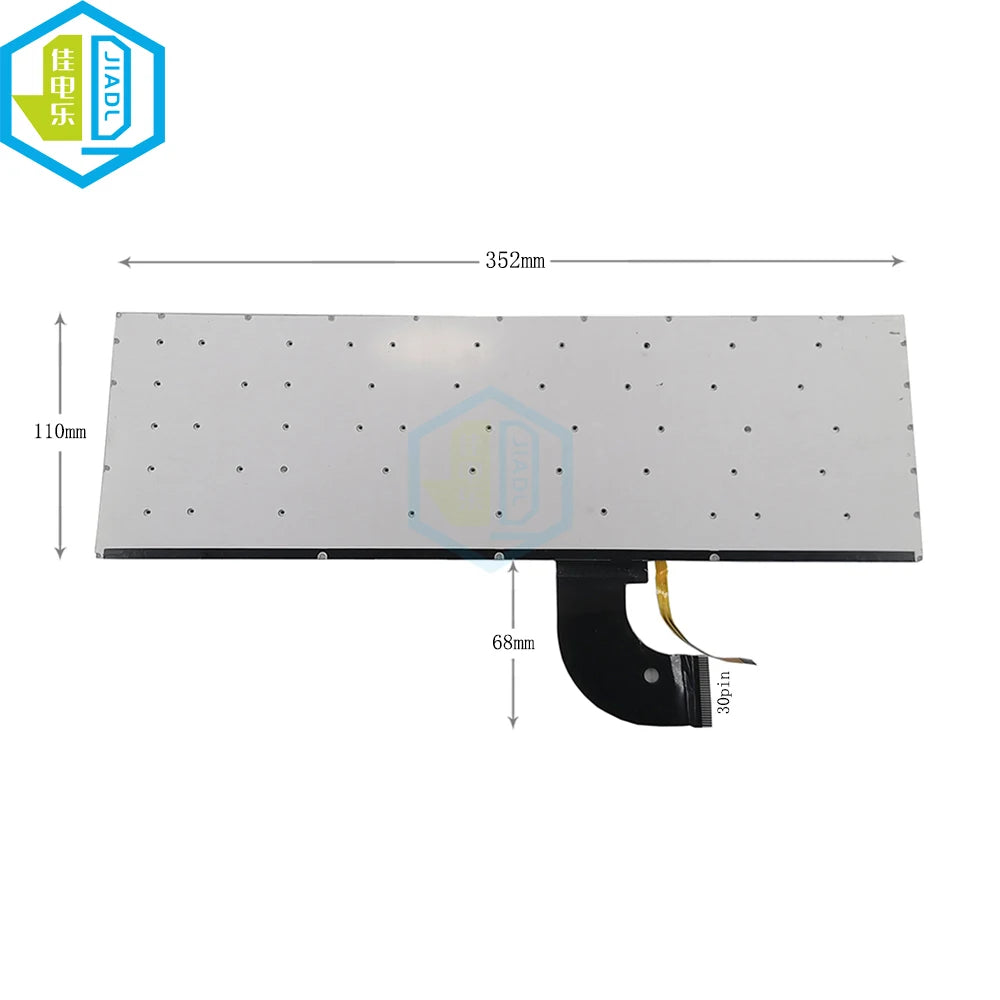 Laptop Backlit Keyboard US English RU For ZX-350-6 YX-5021 X-350-6 JL-0042-A W20190509 Notebook Keyboards With Backlight