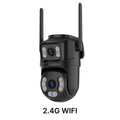 WONSDAR HD Wifi PTZ Camera Outdoor Dual Lens Dual Screen AI Auto Tracking IP Camera CCTV Audio Video Surveillance P2P iCSee