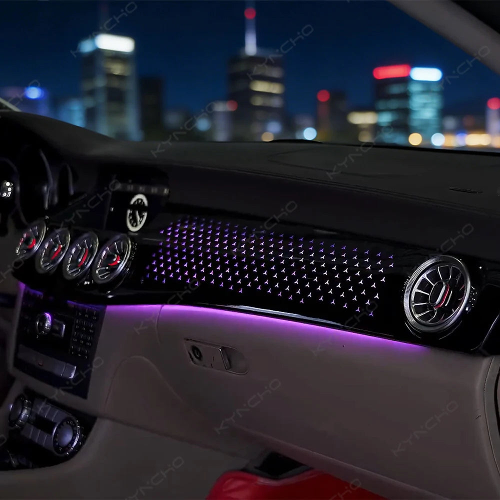 【CHIMU HOME】 for W218 CLS 2012-2017 Professional 1:1 Replacement Interior Ambient Lighting Kit Symphony LED App Control