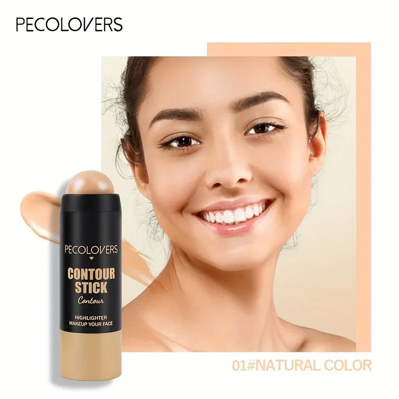 Tidesmit highlighting bronzer stick for contouring and face brightening shown in a detailed close-up shot
