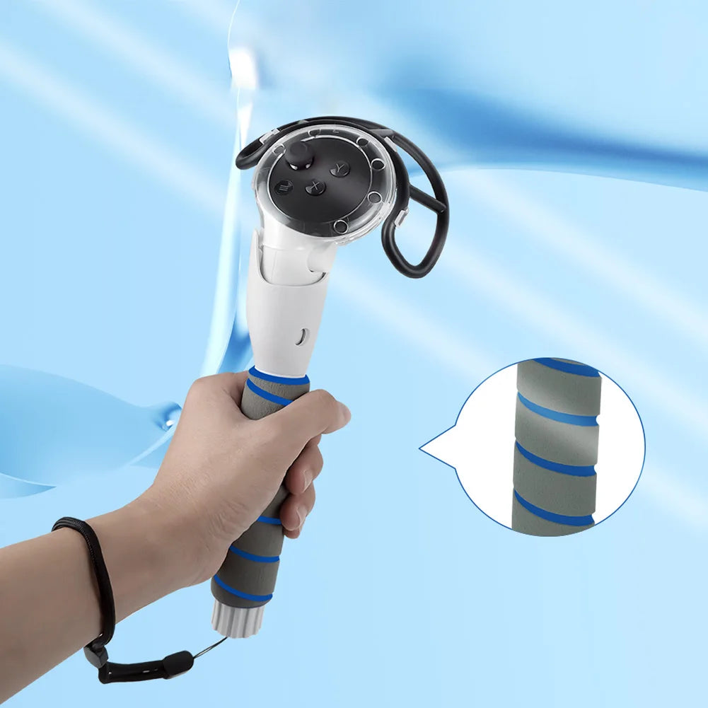 Meta Quest 3 VR Controller Grips - 3-in-1 Ergonomic Extended Handle Set Tidesmit
