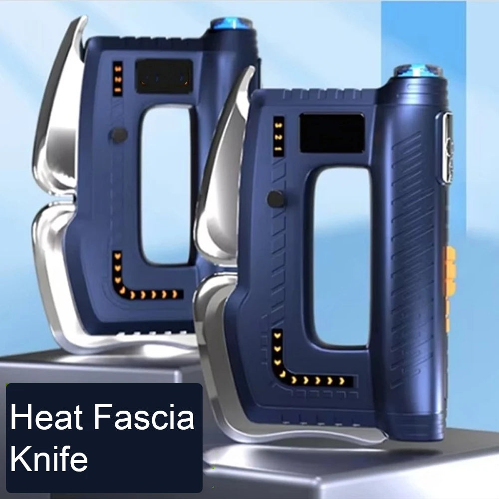 Fascia Massage Gun with Electric Heating - Professional Muscle Recovery Fascia Gun Tidesmit
