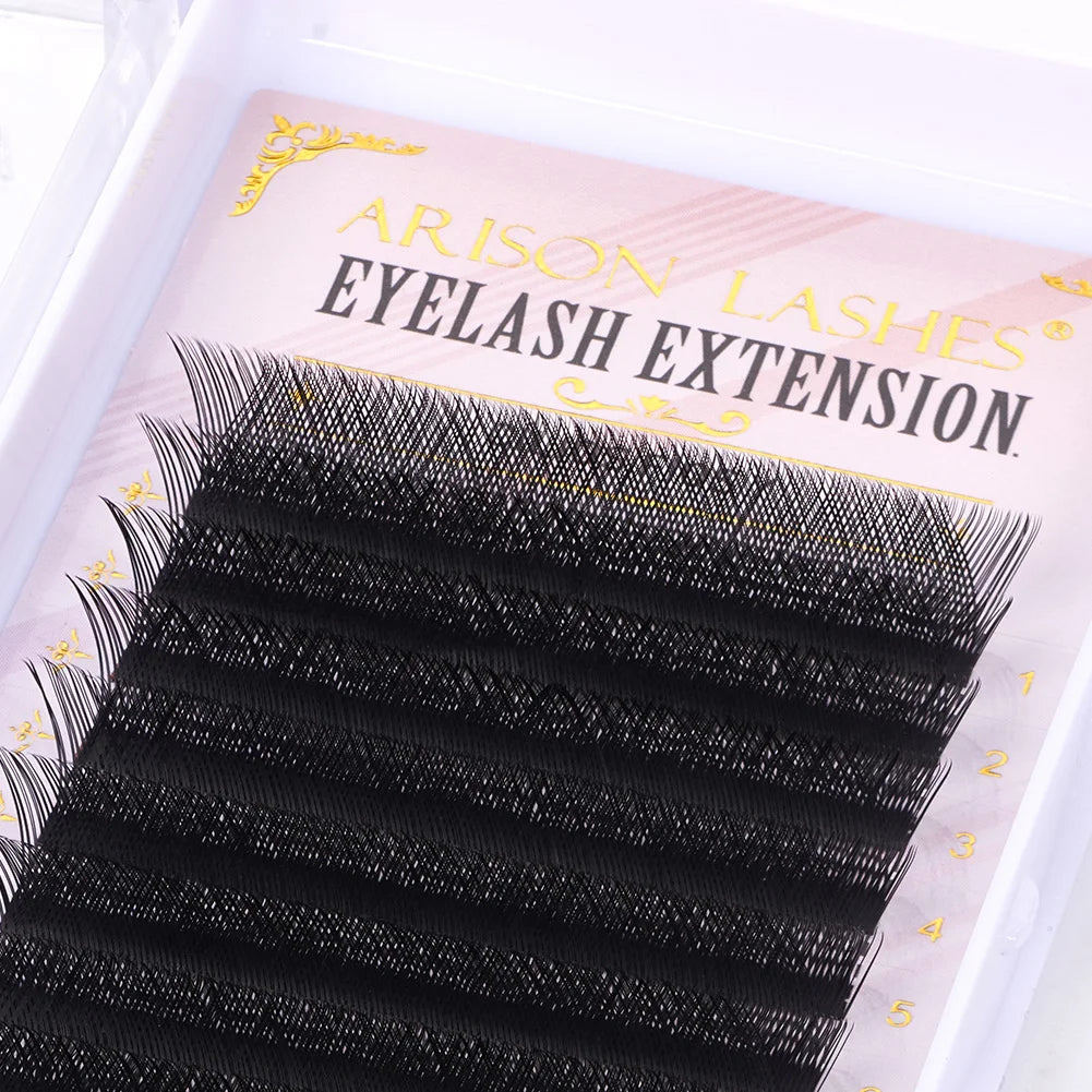 W Shape 7D Volume False Eyelashes 0.07mm D Curl - Soft Faux Lashes False Eyelashes Tidesmit