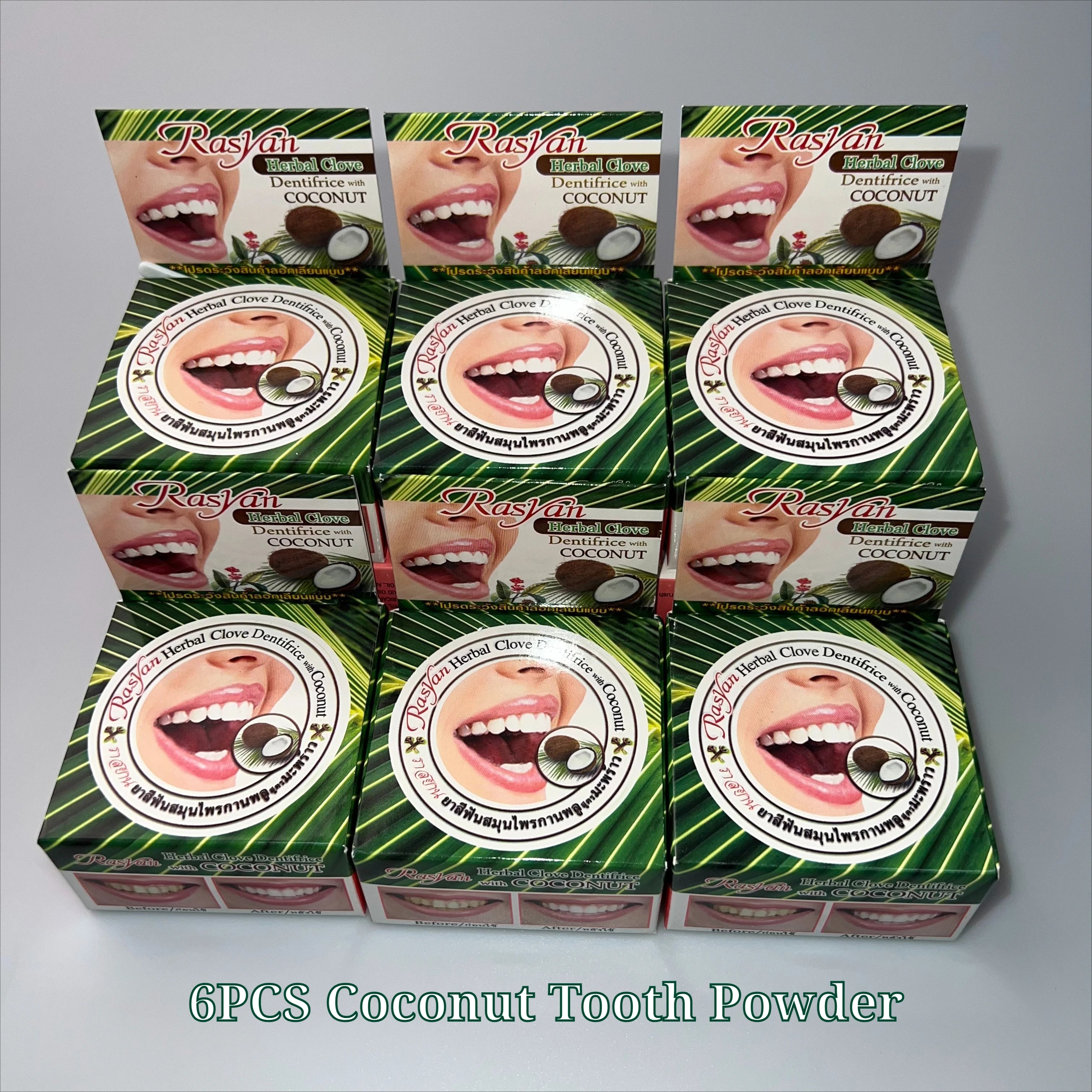 Tidesmit Rasyan herbal toothpaste and tooth powder with clove and coconut oil for effective teeth whitening