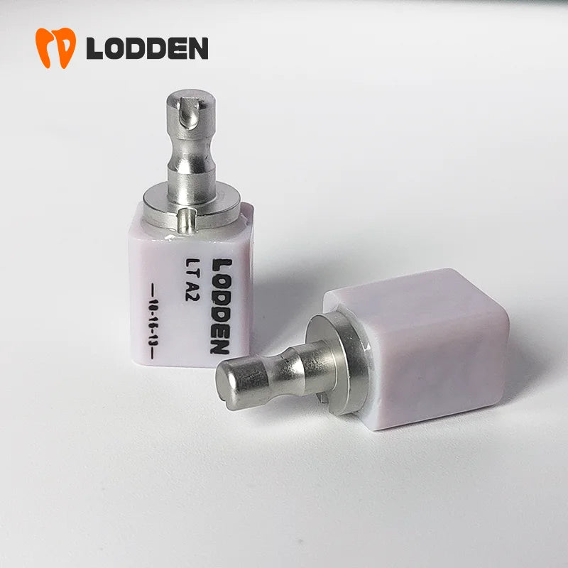 Lodden 10PCS Lithium Disilicate C14 Dental Glass Ceramic Blocks CAD CAM Sirona Cerec Block HT LT MT Lab Veneer Dentist Materials