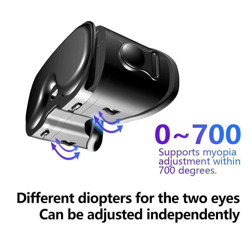 VR Headset for Smartphone – Immersive 3D Spatial Audio Glasses Tidesmit