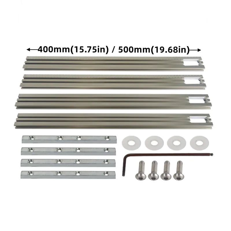 Milling Groove Trimming Machine Engraving Guide Rail Adjustable Backing Auxiliary Guide Rail Bracket DIY Woodworking Tools