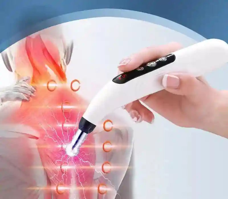 Electric Acupuncture Pen 5-in-1 Meridian Massage Tool HLKGO-LB02 Fascia Gun Tidesmit