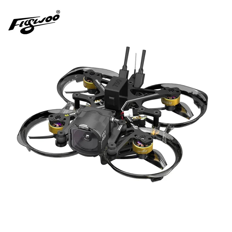 Flywoo Flylens 75 HD O4 FPV Drone | Compact 2S Racing Quadcopter Tidesmit