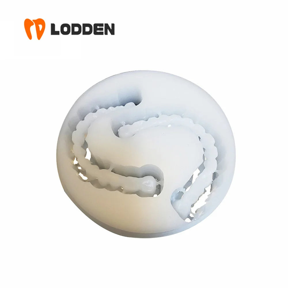 Tidesmit 98mm flexible PMMA dental disc for CAD/CAM milling, high-quality elastic resin dental lab block.
