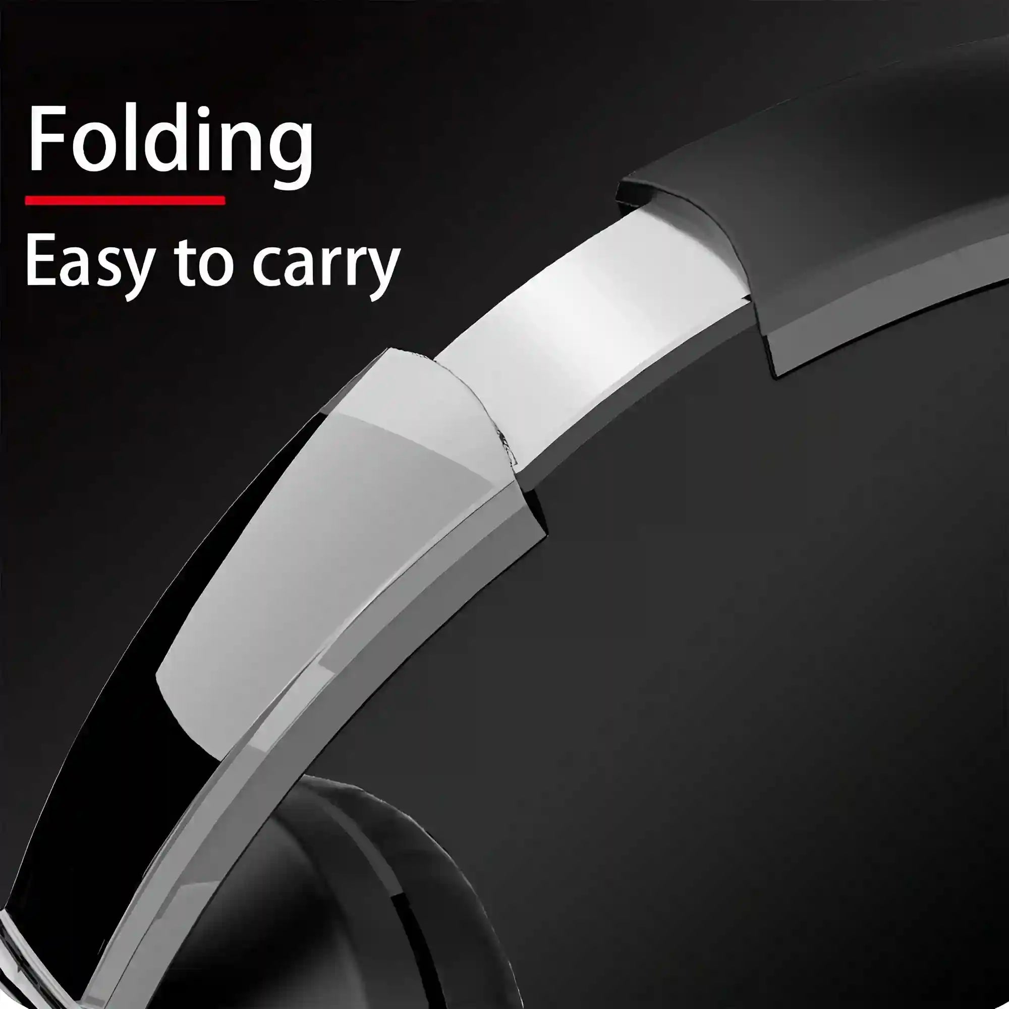 Wireless Bluetooth Headband Headphones - Foldable Bass by Tidesmit Tidesmit