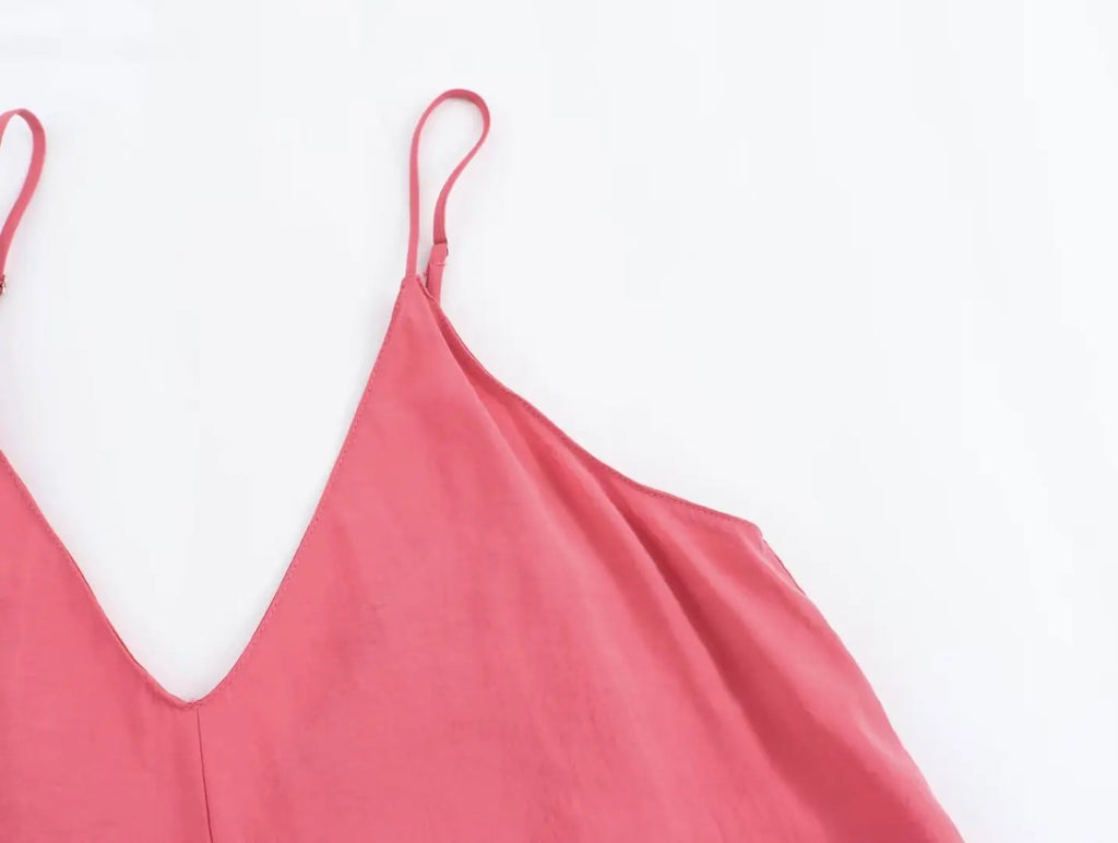 MUJER 2025 Red Slip Maxi Dress Women Sexy Backless Long Dresses for Woman Summer Beach Female Dress Draped Party Dresses Women