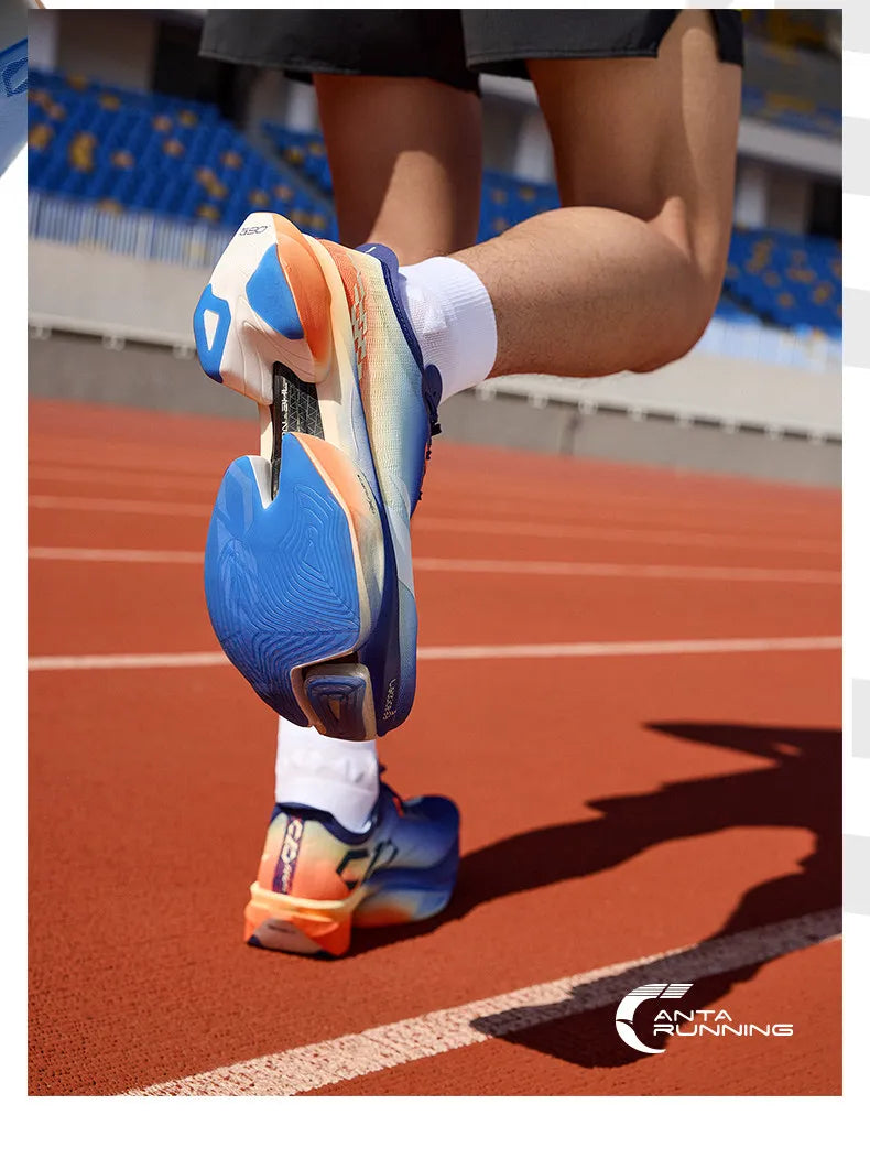 Anta × Xu Beihong's galloping horse figure joint name series C10 PRO 2 generation marathon running shoes men.