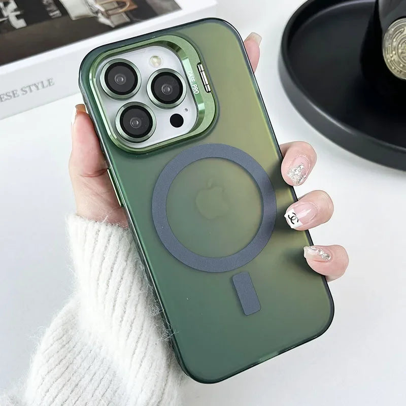 Magnetic Color Changing iPhone Case with Integrated Lens Protection Tidesmit