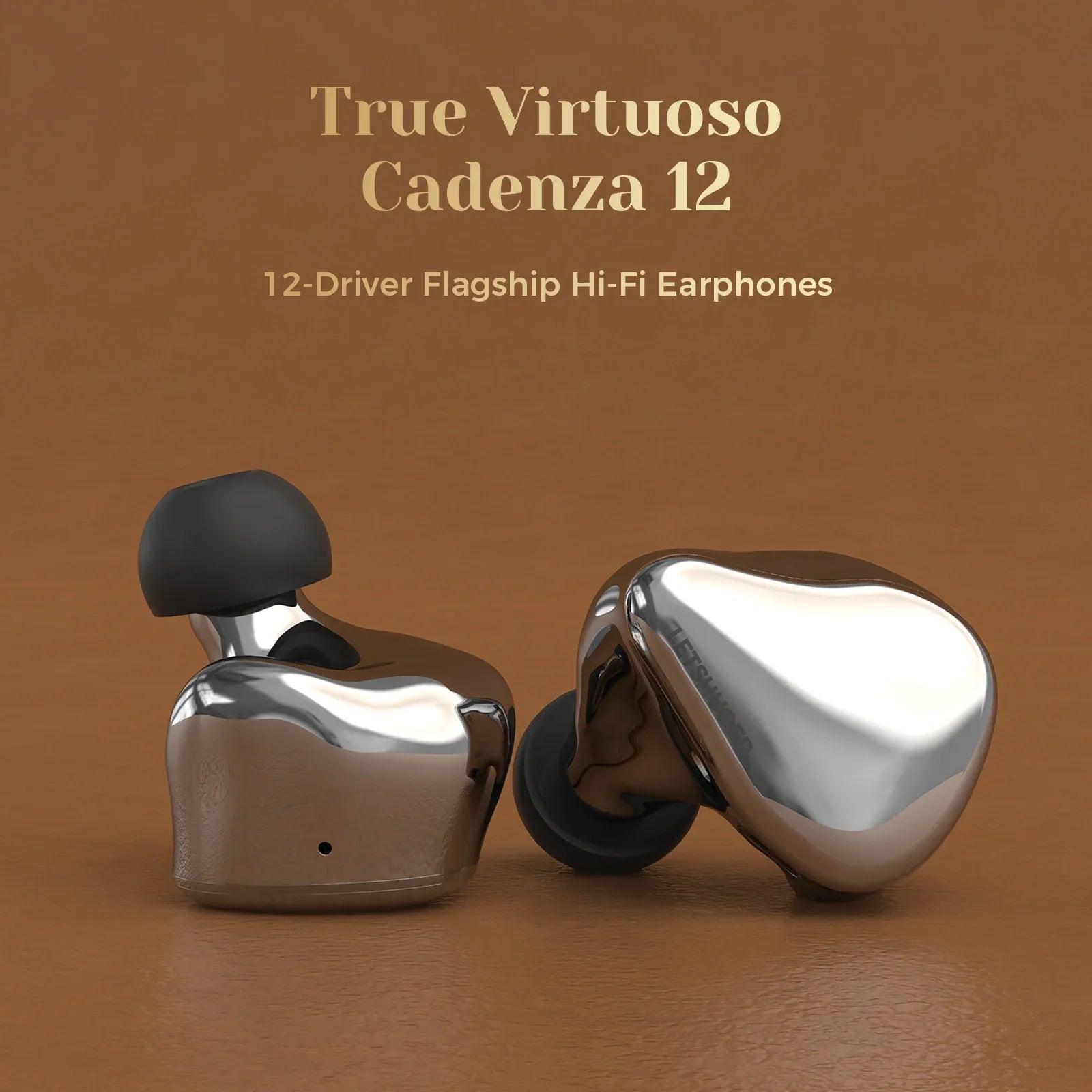 LETSHUOER Cadenza 12 In-Ear Monitors | 12 Hybrid Driver HiFi | Tidesmit Tidesmit
