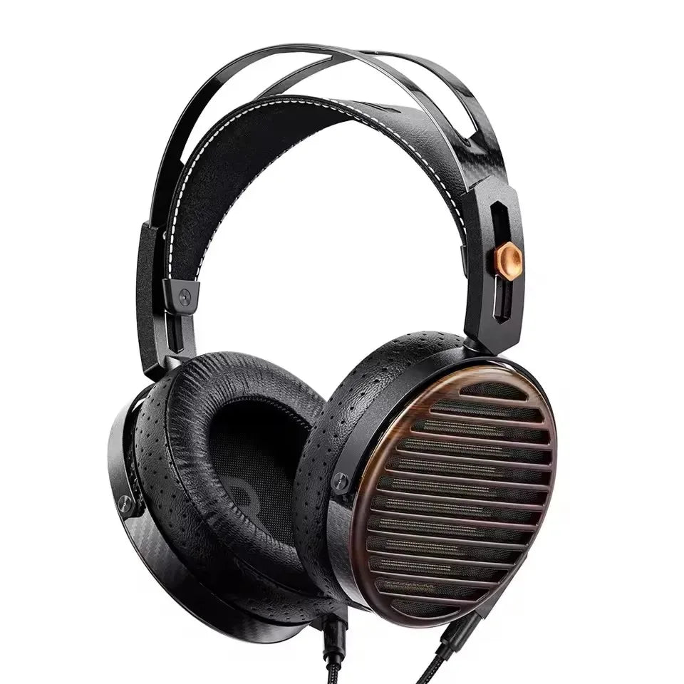 FiiO FT7 Open-Back Planar Headphones 106mm Driver | Tidesmit black Tidesmit