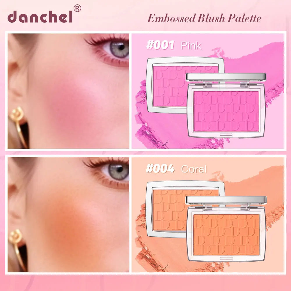 Tidesmit waterproof blush matte cheek tint for natural face contouring and bright makeup texture close-up