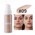 Tidesmit 12 color liquid foundation powder offering high coverage moisturizing finish and long lasting face makeup