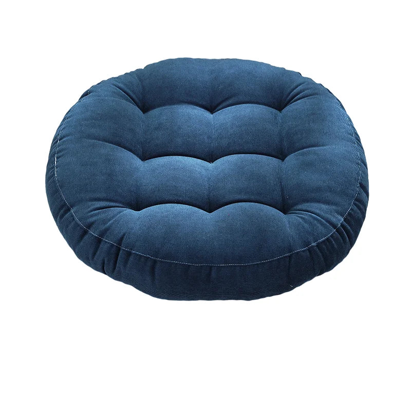 Green Large Round Floor Seat Cushion Thickened Tufted Tatami Mat Pad Ottoman Pouf Futon Chair Seat Meditation Seating Pillow 방석