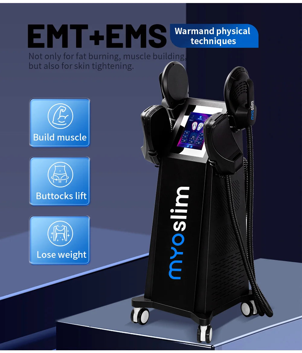 EMS Body Sculpt Machine - Professional Muscle Toning & Fat Reduction Fascia Gun Tidesmit