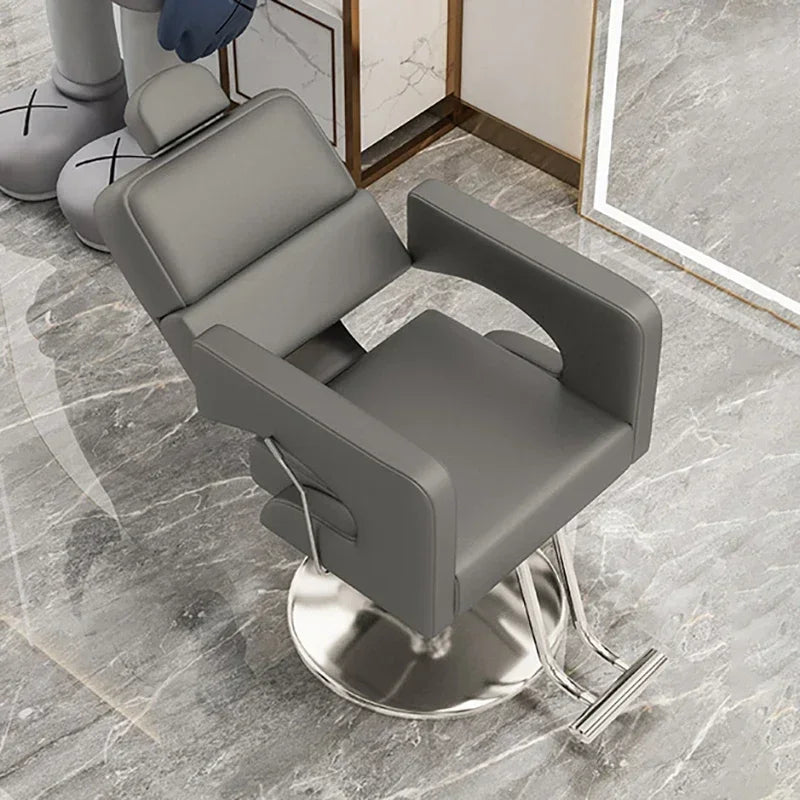 Barber Shop Hydraulic Chair: 360-Degree Swivel Salon Seating Massage Chairs Style-2 Tidesmit