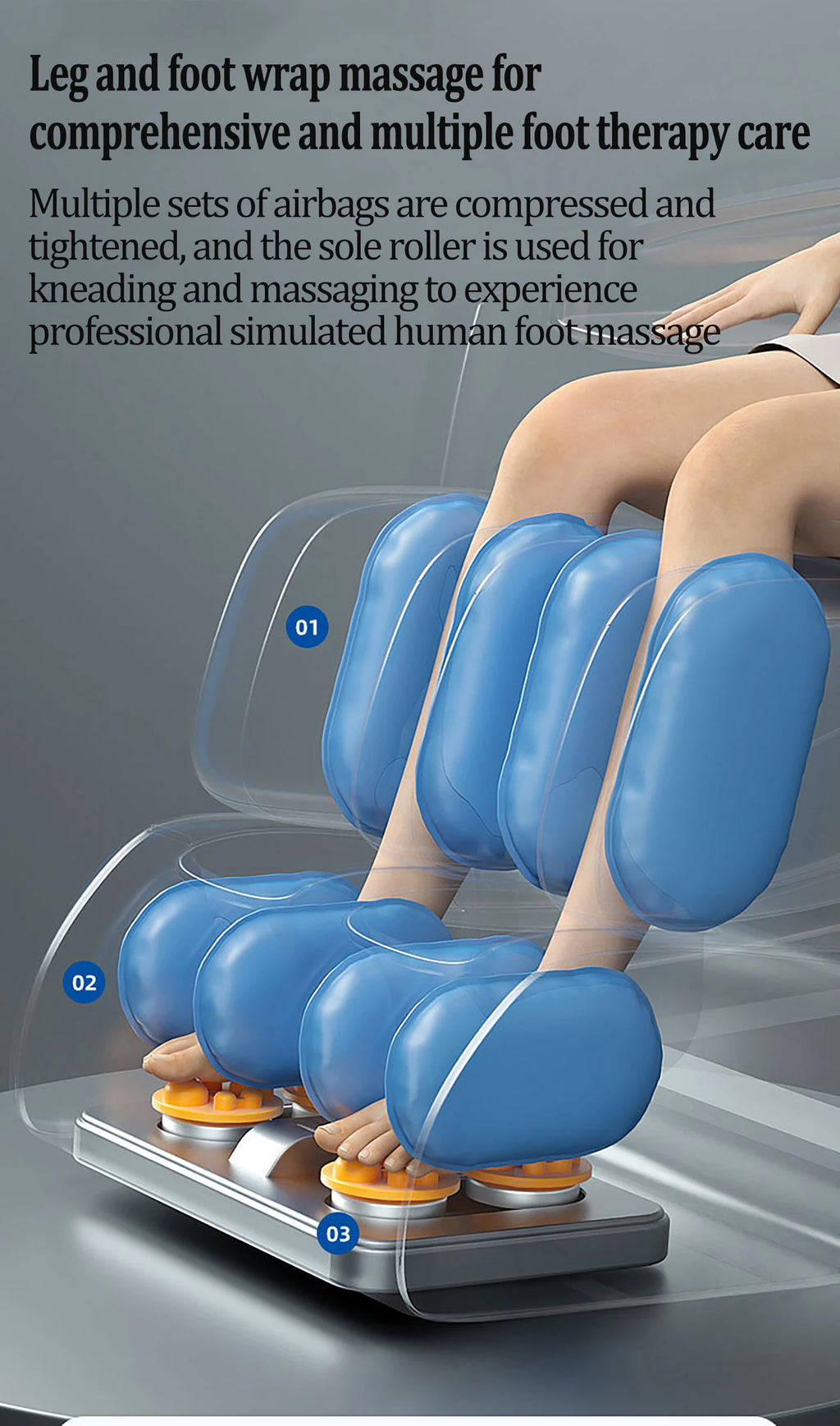 Massage Chair Zero Gravity Recliner with Heat Therapy & Bluetooth Massage Chairs Tidesmit