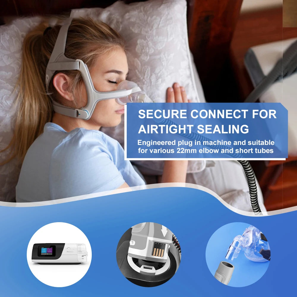 Airsense 11 & Aircurve 11 CPAP Heated Tube Ventilator Constant Temperature Pipe Oxygen Heating Tube with 1pcs Water Chamber Tank