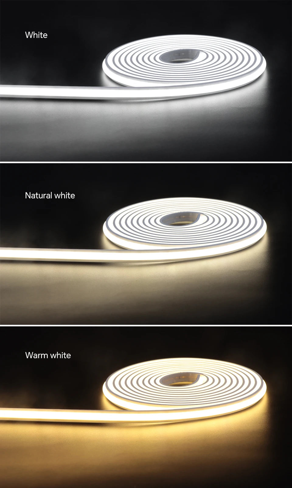 One/Dual Motion Sensor Switch COB Neon LED Strip Night Lights Wireless RF Reciever Control Smart Switch LED Corridor Stair Light