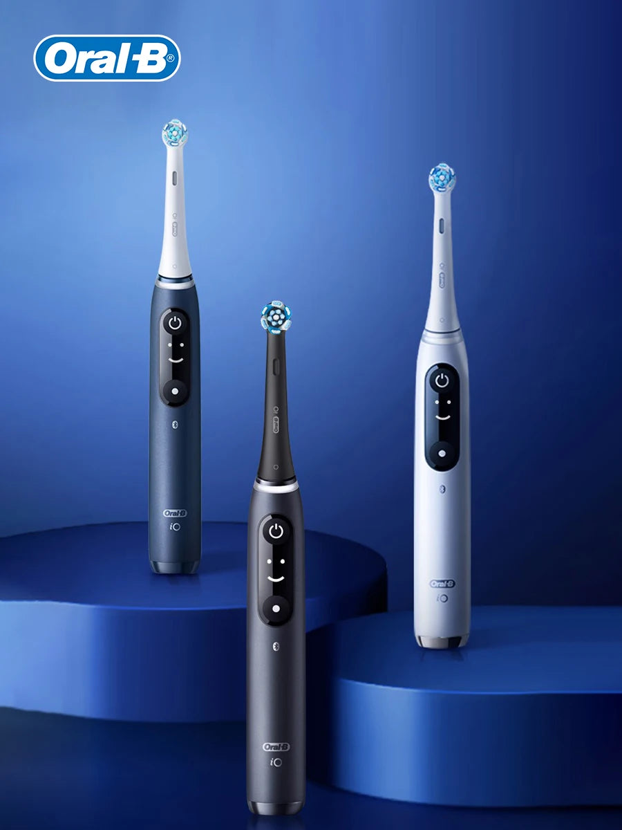 Oral B Electric Toothbrush IO Series Rechargeable Waterproof Smart Rotating Timing Electronic Tooth Brushes IO2 IO3 IO4 IO7 IO9