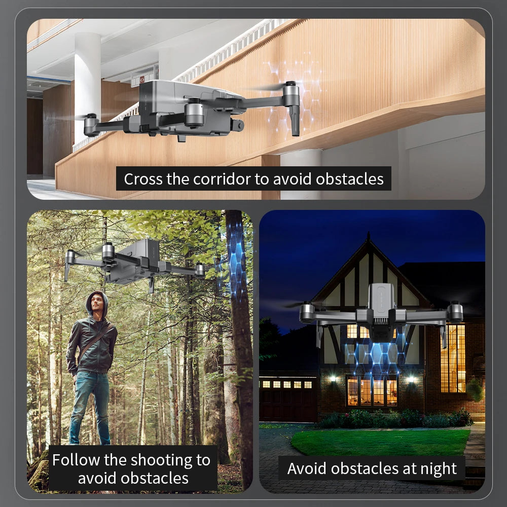 4K GPS Drone With Gimbal – Professional Obstacle Avoidance Quadcopter Tidesmit