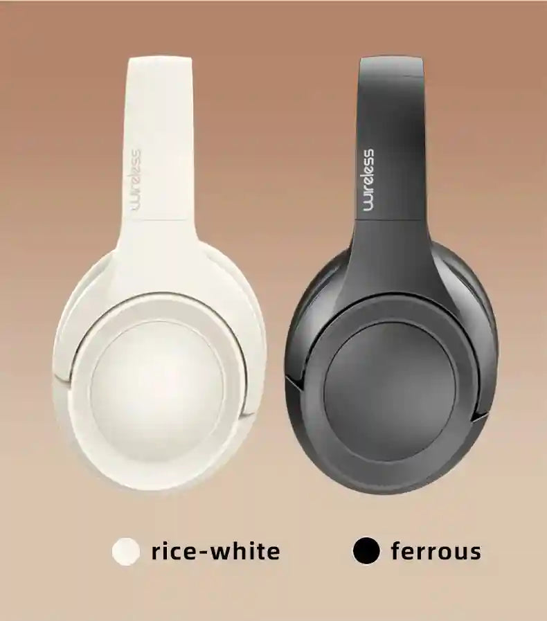 Wireless Headphones with Active Noise Cancellation - L50 Over-Ear Model Tidesmit