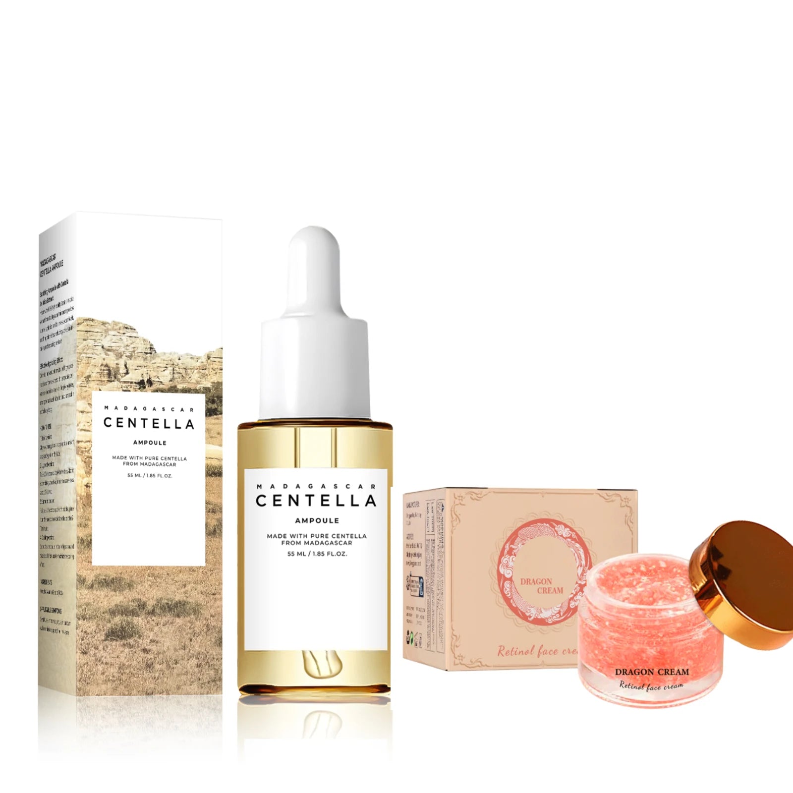 Brightening Centella Niacinamide Serum 55ml - Hydrating Ampoule Soothes Uneven Skin Tone & Boosts Radiance for a Clear Glow.