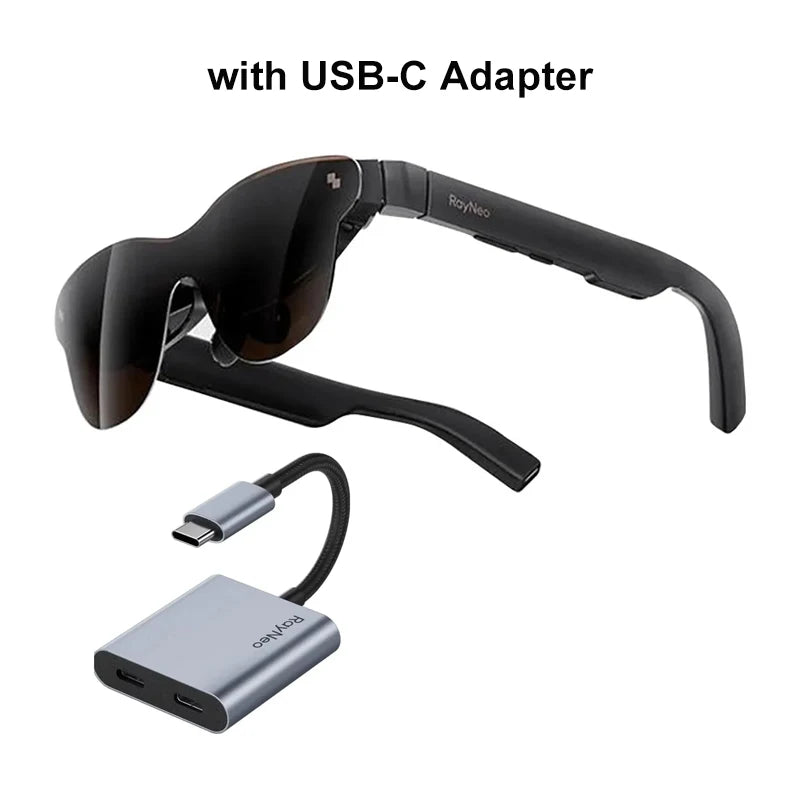 AR Glasses 135-Inch Private Cinema Display for Immersive Mobile Gaming kit 5 Tidesmit