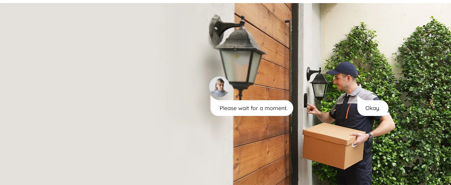 REOLINK 2K+ PoE Video Doorbell 2-Way Talk 4:3 Aspect Ratio Smart Home Video Intercom Wired Door Bell with Chime(EU&UK Optional)