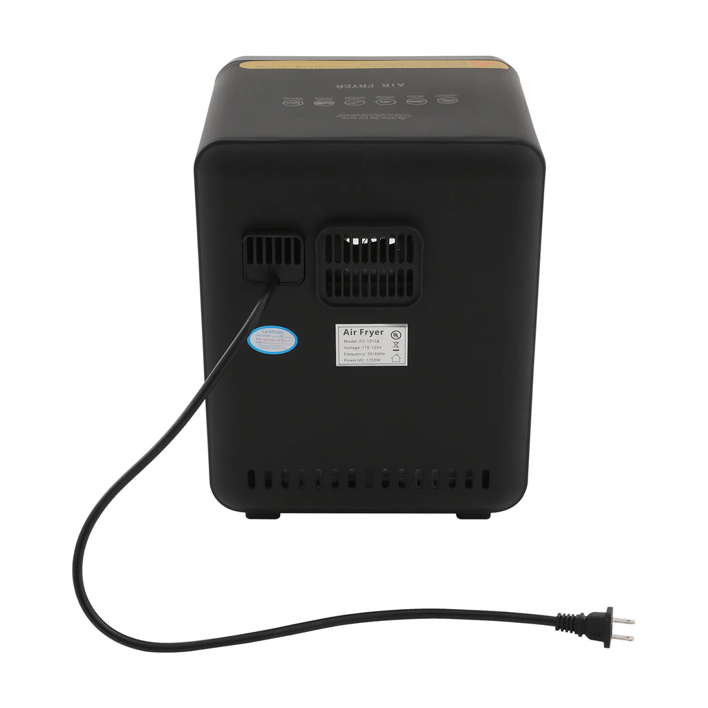 Air Fryer 10L 2.64Gal, Hot Air Fryer with Viewing Window & Touchscreen, 1350W 176-392°F for Family Meals