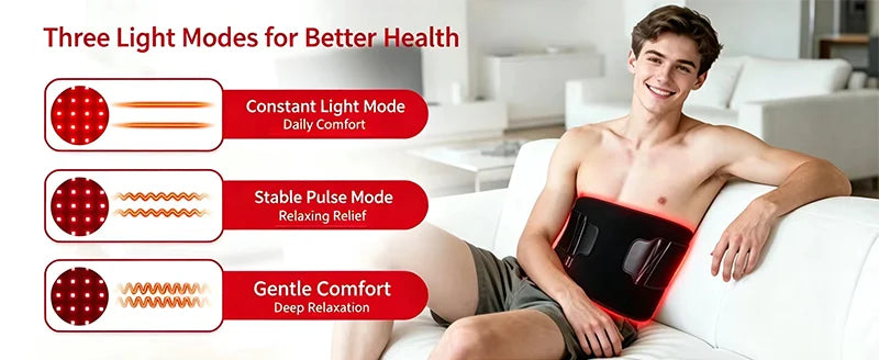 120LEDs Red Light Therapy for Body Face 660nm&850nm Infrared Light Therapy Panel Lamp with Base Near Infrared Red Lights Therapy