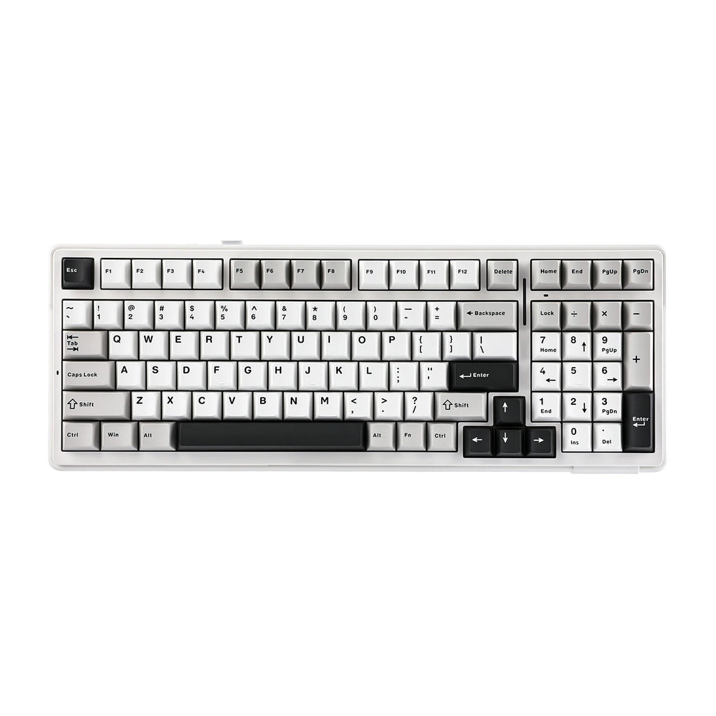 EPOMAKER x AULA F99 98% Gasket-Mounted Wired/BT/2.4GHz Wireless NKRO Mechanical Keyboard North-facing RGB 8000mAh Battery