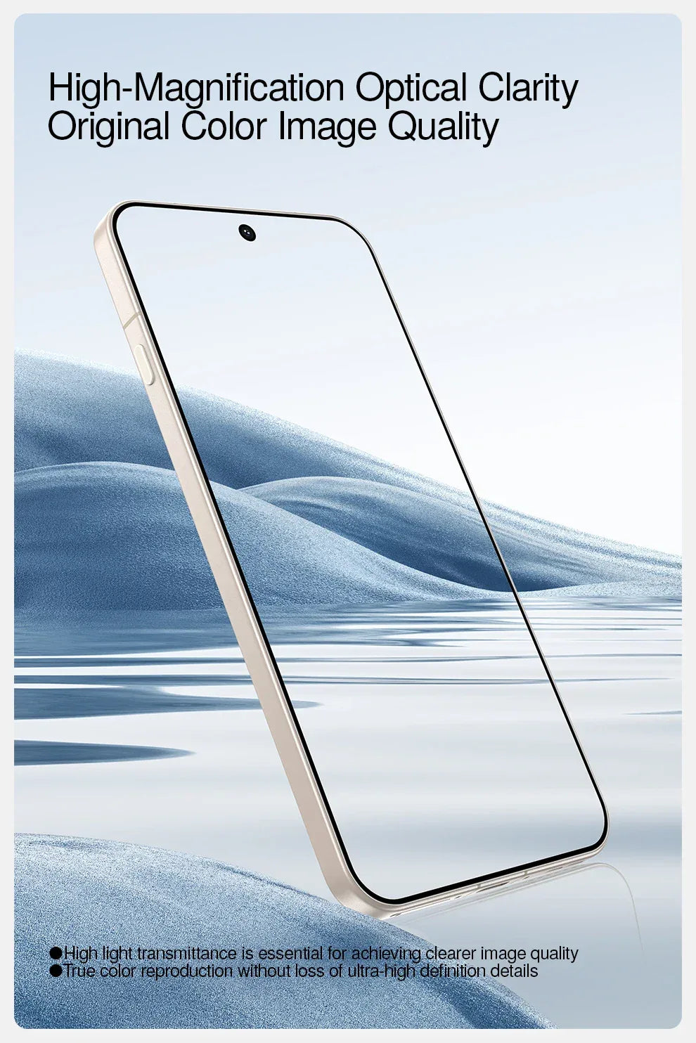 OnePlus Ace 6 Screen Protector Tempered Glass Anti-Scratch Film Tidesmit