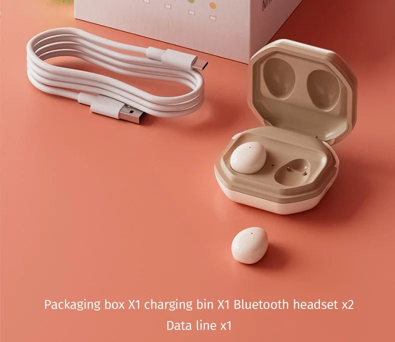 Tidesmit Wireless Sleep Earbuds - Compact Active Noise Cancelling TWS Tidesmit
