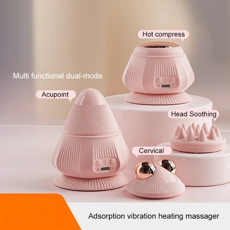 Electric Vibrating Massage Ball for Myofascial Relief - Portable Wellness Relaxation Treatment Tidesmit