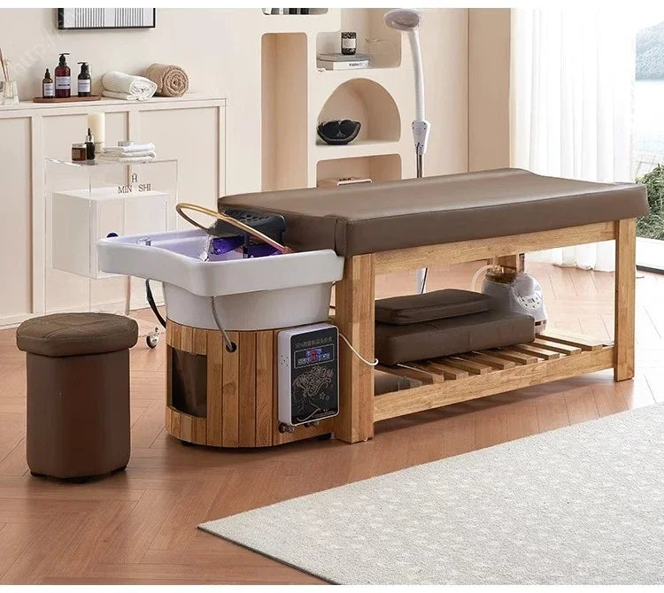Spa Shampoo Chair | Professional Scalp Treatment Bed by Tidesmit Massage Chairs Tidesmit