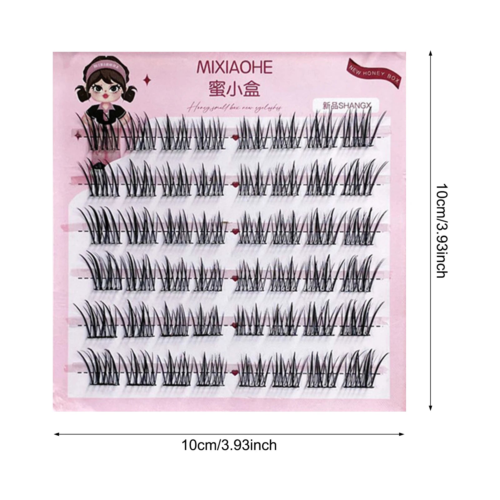 False Eyelashes Cluster Set for DIY Eye-Lifting Makeup | Tidesmit False Eyelashes Style 11 China Mainland Tidesmit